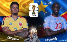 Kênh và link xem trực tiếp Colombia vs Congo - World Cup 2026 ngày 24/6