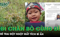 Vụ bé trai gần 2 tuổi mất tích khi cùng dì đi chăn bò: Thiếu tá công an tiết lộ tình tiết đáng chú ý