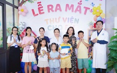 'Thư viện cho em' tiếp thêm niềm vui cho bệnh nhi
