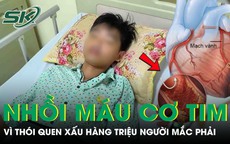 Chàng trai 25 tuổi nhồi máu cơ tim, suýt tử vong vì thói quen xấu hàng triệu người mắc phải
