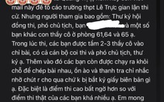 Vụ nghi gian lận trong Kỳ thi tốt nghiệp THPT tại Quảng Trị: Hiệu trưởng nói gì?
