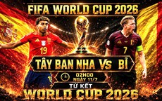 Kênh và link xem trực tiếp Tây Ban Nha vs Bỉ - tứ kết World Cup 2026 ngày 11/7
