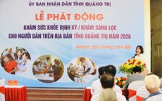 Từ hải đảo đến vùng núi Quảng Trị cùng tổ chức khám sức khỏe định kỳ, khám sàng lọc cho người dân