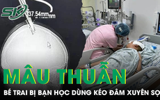 Mâu thuẫn trong lớp, bé trai bị bạn học dùng kéo đâm xuyên sọ
