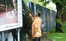 Quây rào vườn hoa trước Công viên Thống Nhất, xây quảng trường mới