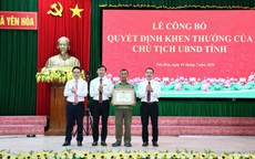 Khen thưởng người đàn ông cứu 2 trẻ em đuối nước