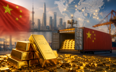 Trung Quốc nhập khẩu vàng kỷ lục