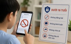 Người dưới 16 tuổi có thể bị cấm đăng bài, bình luận trên mạng xã hội