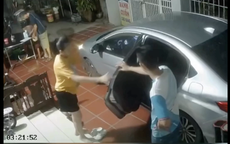 Camera ghi cảnh sản phụ đẻ rơi khiến ai cũng thót tim