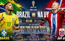 Nhận định, dự đoán tỉ số Brazil vs Na Uy: Liệu 'Vũ điệu Samba' có phá dớp kỵ giơ?