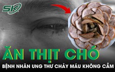 Ăn thịt chó để bồi bổ sức khoẻ, người đàn ông chảy máu mắt không cầm được vì lý do bất ngờ