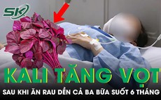 Ăn rau dền liên tục 6 tháng, xét nghiệm kali máu và axit uric tăng vọt
