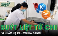 Người đàn ông 41 tuổi suýt liệt tứ chi vì nhầm hạ kali với hạ canxi