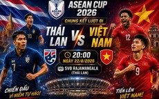 Chung kết lượt đi ASEAN Cup 2026: Rực lửa đại chiến Thái Lan vs Việt Nam tại Rajamangala