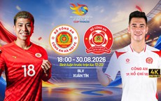 Lịch thi đấu bóng đá hôm nay ngày 30/8 - 31/8: Siêu cúp Quốc gia 2026