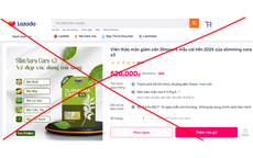 Bộ Y tế yêu cầu gỡ bỏ ngay thông tin thực phẩm Slimaura Care x3 trên Lazada, Shopee