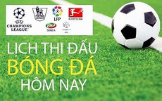 Lịch thi đấu bóng đá hôm nay ngày 1/9 - 2/9: Nhiều trận cầu hấp dẫn