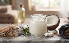 Chăm sóc tóc khô xơ bằng dầu dừa nguyên chất đúng cách