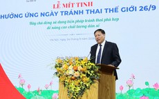 Thực hiện tránh thai không phải để giảm sinh mà hướng đến nâng cao chất lượng dân số