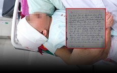 Bé trai sơ sinh bị bỏ rơi ở cổng làng cùng với lá thư của mẹ 