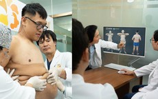 Trọng Nhân trải qua ca phẫu thuật cắt da lần thứ 3 với miếng da nặng 8.1kg