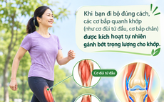 Người đau khớp nên đi bộ ở tốc độ nào là tốt nhất?