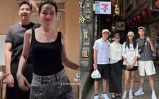 Con trai Hoa hậu Thùy Lâm gây sốt khi 'đu trend' cùng mẹ