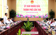 Đoàn công tác Uỷ ban Quốc gia về trẻ em làm việc tại TP Cần Thơ