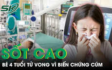 Ngỡ sốt thông thường, bé 4 tuổi tử vong vì biến chứng cúm