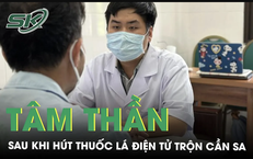 Thanh ni&#234;n 26 tuổi nhập viện t&#226;m thần sau khi h&#250;t thuốc l&#225; điện tử trộn cần sa