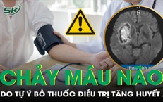 Chảy m&#225;u n&#227;o do tự &#253; bỏ thuốc điều trị tăng huyết &#225;p