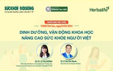 15h h&#244;m nay  Truyền h&#236;nh trực tuyến: Dinh dưỡng, vận động khoa học - N&#226;ng cao sức khoẻ người Việt
