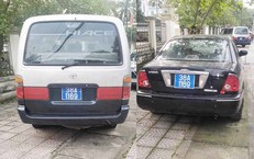 X&#225;c minh 2 xe &#244; t&#244; biển số xanh tr&#249;ng nhau ở H&#224; Tĩnh