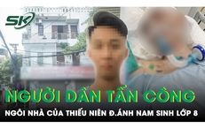 Ng&#244;i nh&#224; của thiếu ni&#234;n h&#224;nh hung nam sinh lớp 8 chấn thương sọ n&#227;o bị người d&#226;n qu&#225; kh&#237;ch n&#233;m gạch, chất bẩn