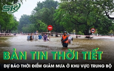 Dự báo thời điểm giảm mưa ở khu vực Trung Bộ