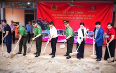 Bộ C&#244;ng an phối hợp với Nghệ An khởi c&#244;ng c&#244;ng tr&#236;nh an sinh x&#227; hội