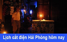 Tra cứu lịch cắt điện Hải Ph&#242;ng h&#244;m nay Thứ 5 ng&#224;y 9/10/2025