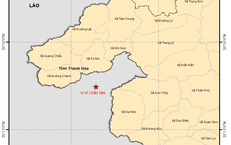 Đ&#234;m qua H&#224; Nội rung lắc mạnh do động đất