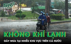 Kh&#244;ng kh&#237; lạnh g&#226;y mưa tại nhiều khu vực tr&#234;n cả nước