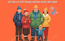 C&#225;ch giữ ấm cơ thể cho người gi&#224;, trẻ em trong những ng&#224;y r&#233;t đậm