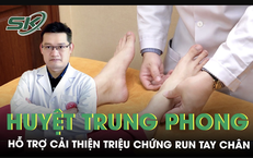 Hướng dẫn c&#225;ch bấm huyệt trung phong giảm run tay ch&#226;n 