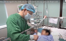 B&#233; g&#225;i 3 tuổi hồi sinh sự sống nhờ l&#225; gan hiến tặng c&#225;ch H&#224; Nội 2.000km