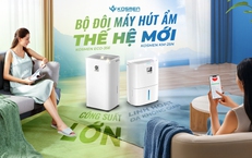 Bộ đ&#244;i m&#225;y h&#250;t ẩm Kosmen thế hệ mới: c&#244;ng suất mạnh mẽ bất chấp nồm ẩm