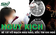 B&#233; g&#225;i 13 tuổi ở TP.HCM vỡ mạch m&#225;u n&#227;o, sốc tim nguy kịch khi đang ngủ