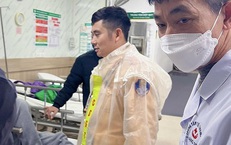 CSGT H&#224; Nội mở đường ‘thần tốc’ đưa bệnh nh&#226;n đột quỵ đến bệnh viện 