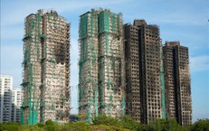 Vụ ch&#225;y chung cư ở Hong Kong: Bắt giữ th&#234;m đối tượng li&#234;n quan