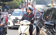 CSGT H&#224; Nội li&#234;n tiếp ph&#225;t hiện nhiều t&#224;i xế che biển số, d&#249;ng điện thoại khi đang l&#225;i xe