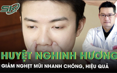 Hướng dẫn c&#225;ch bấm huyệt nghinh hương giảm nghẹt mũi