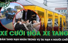 Đẫm nước mắt đám tang nạn nhân vụ tai nạn 4 người tử vong, xe cưới hóa thành xe tang sau thảm kịch