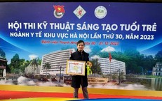 Bác sĩ trẻ Hà Nội mang kỹ thuật trẻ hóa 'không sẹo' ra mắt tại Hội thi kỹ thuật sáng tạo